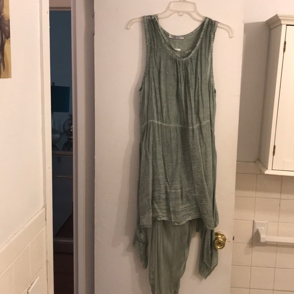 Sea Green Flowy dress NWT!!!
